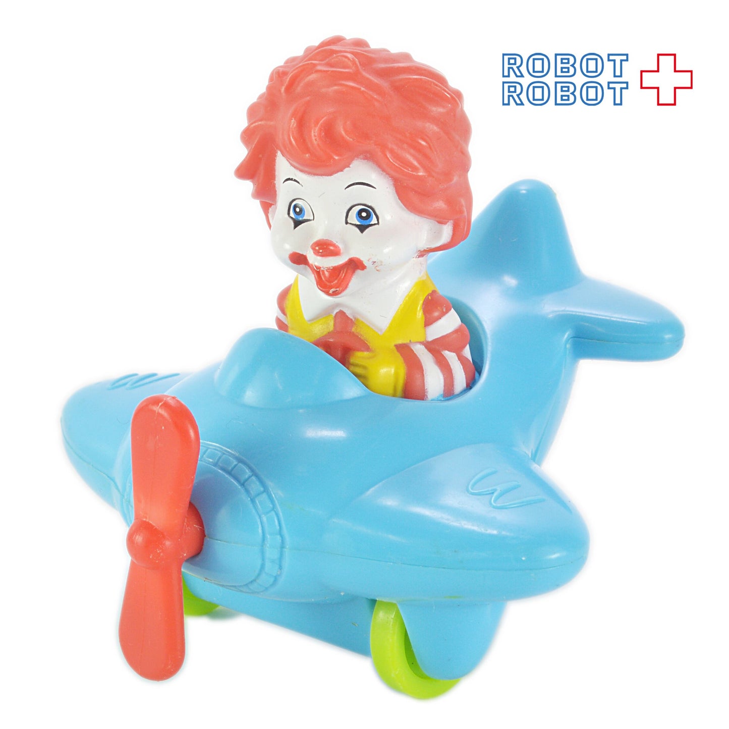 マクドナルド ハッピーミール ベビーロナルド 飛行機 ブルー