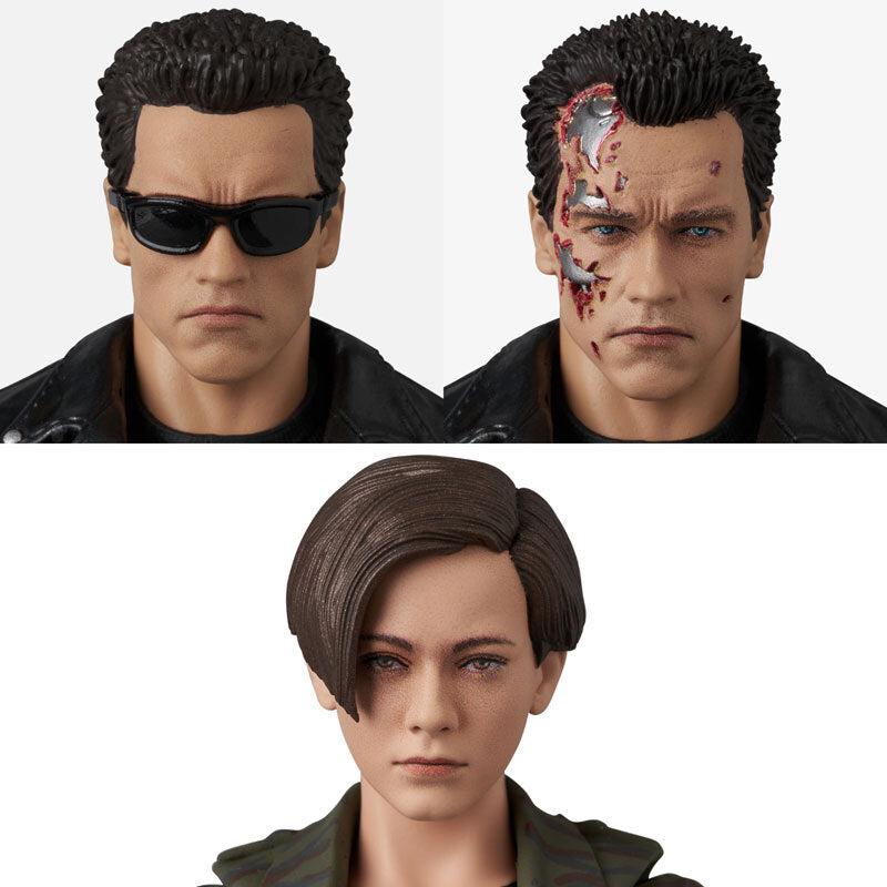 メディコム・トイ MAFEX マフェックス No.280 ターミネーター 2 T-800 & ジョン・コナー アクションフィギュア 未開封