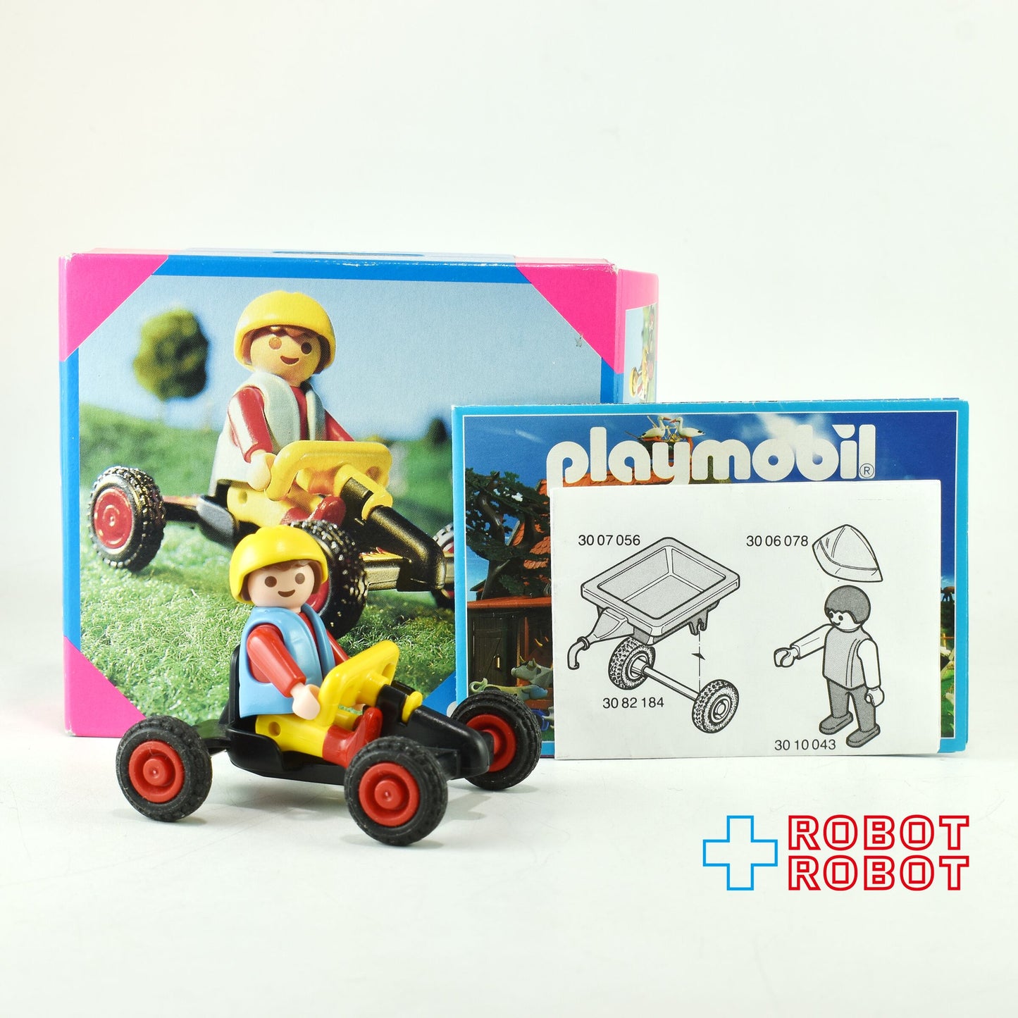 プレイモービル 4510 スペシャル 男の子とゴーカート 箱付き開封