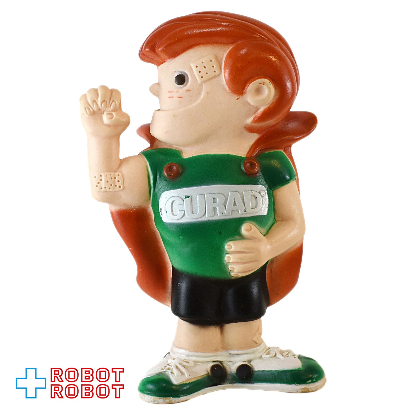 アメリカの絆創膏 テープドクルセイダー ソフビ貯金箱 ※底フタ欠