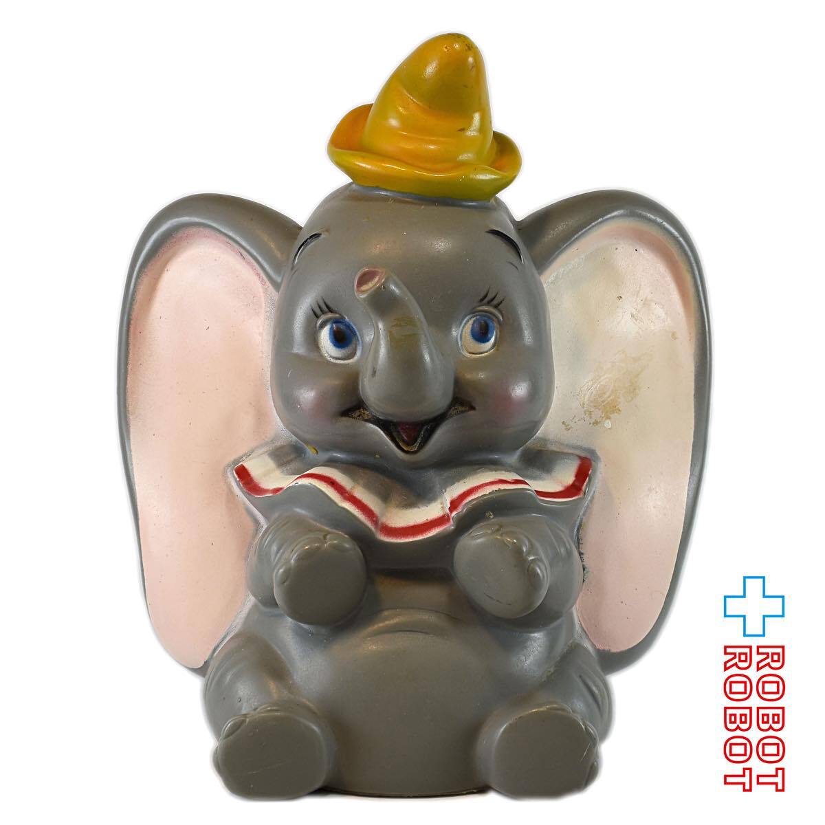 プレイパル ダンボ ソフビ貯金箱 ウォルトディズニープロダクション 1972