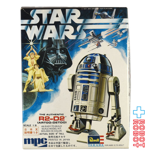 スター・ウォーズ mpc R2-D2 プラモデル モデルキット 箱入 日本語説明書つき