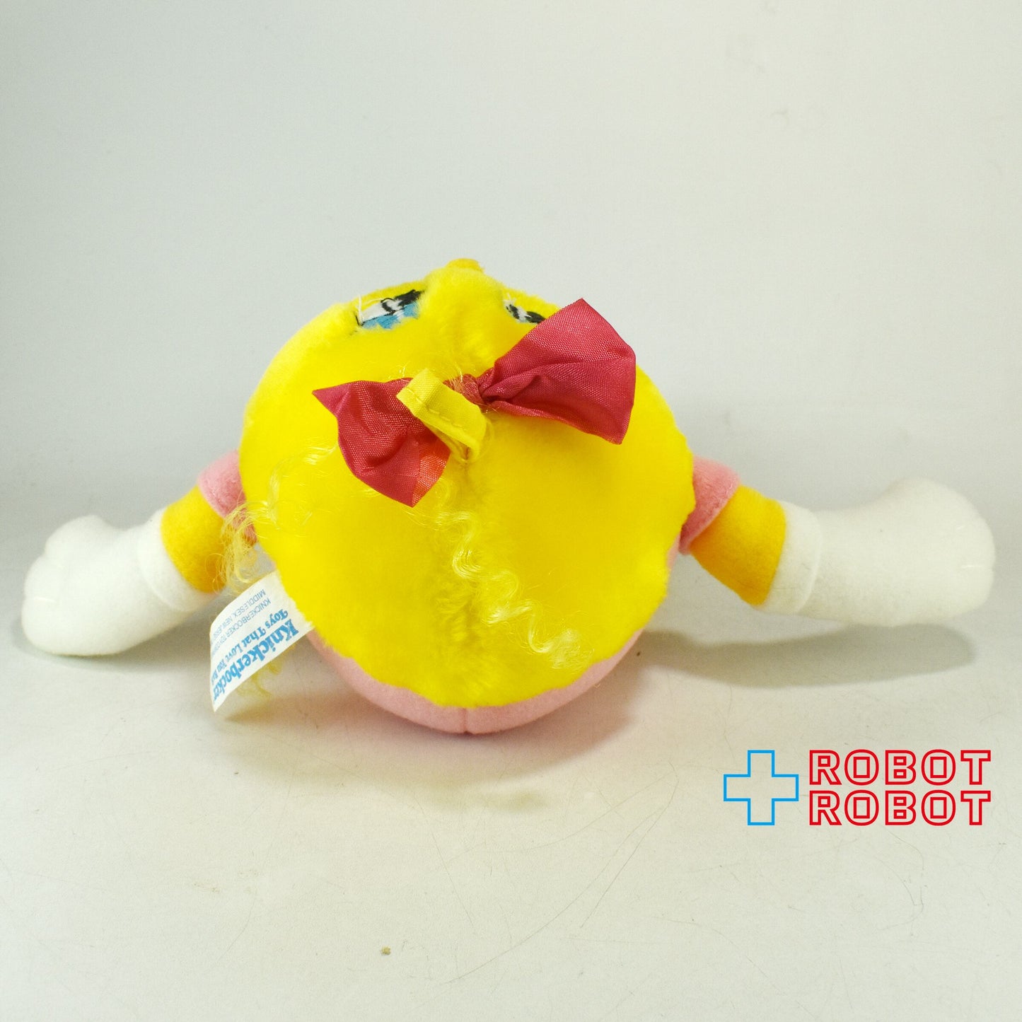 ミズパックマン レディラック ぬいぐるみ人形 ニッカーボッカー社 1980's メイドイン 韓国