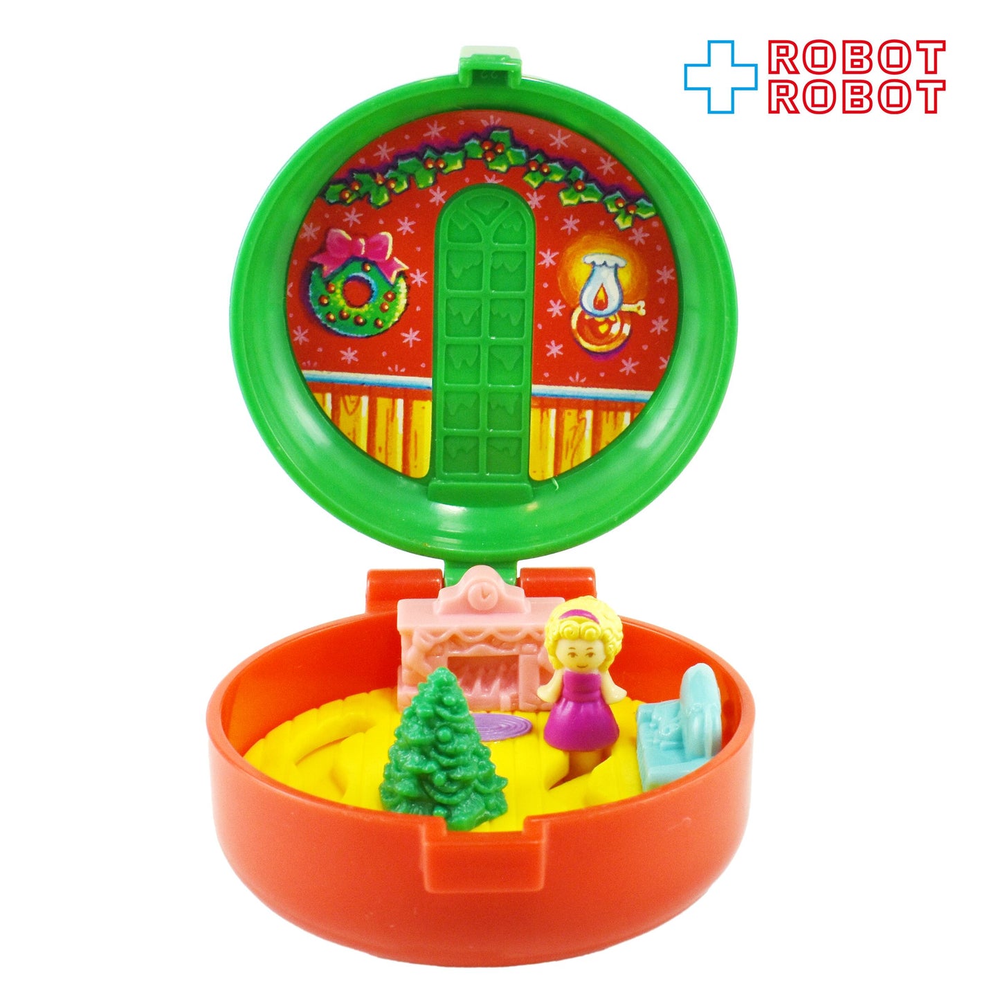 マクドナルド ポーリーポケット クリスマスコンパクト ハッピーミールトイ 1993