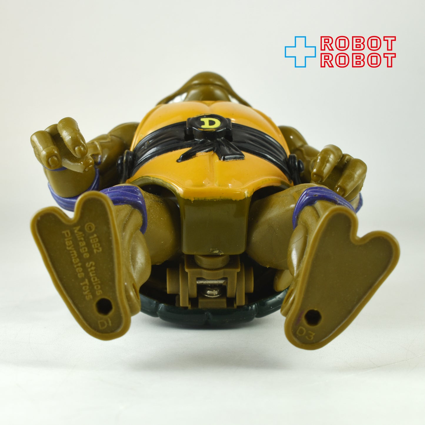 プレイメイツ ティーンエイジ・ミュータント・ニンジャ・タートルズ TMNT ミューテーション ドナテロ アクションフィギュア 1992 ルース