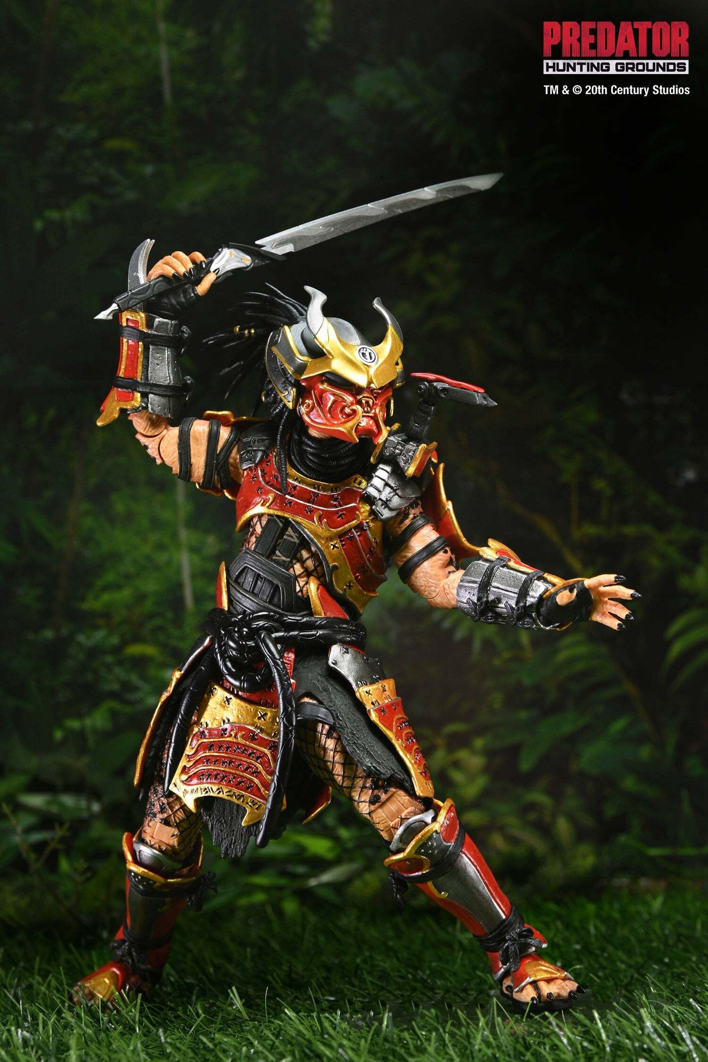 ネカ NECA プレデター：ハンティング・グラウンズ アルティメット サムライ プレデター 7インチ アクションフィギュア 未開封