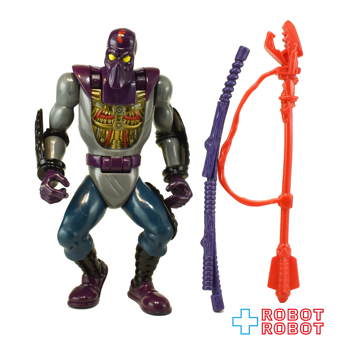プレイメイツ ティーンエイジ・ミュータント・ニンジャ・タートルズ TMNT フットソルジャー アクションフィギュア ※武器付き 1993 ルース