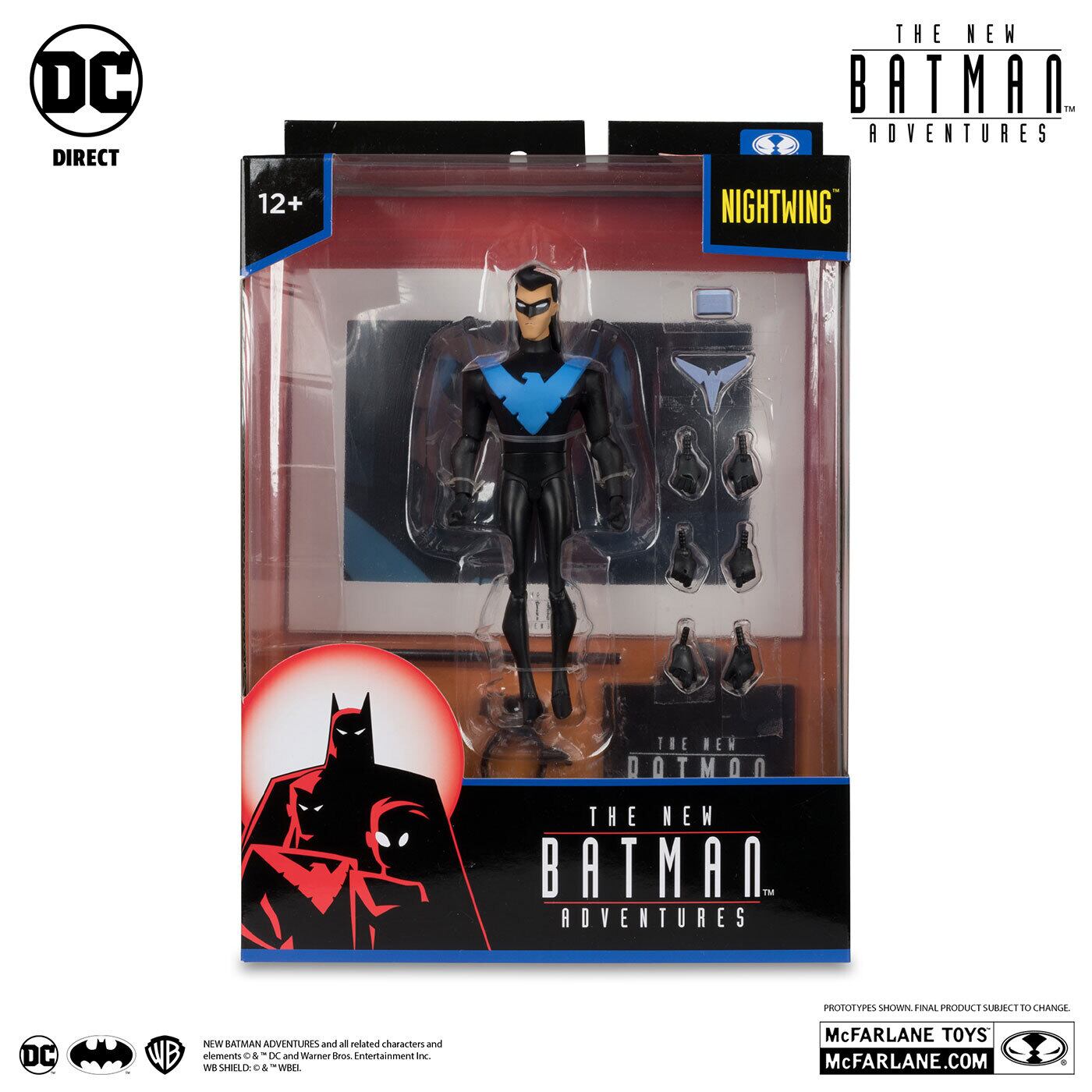 マクファーレン・トイズ DCダイレクト バットマン アニメイテッド ニュー・バットマン・アドベンチャーズ #14 ナイトウィング 6インチ アクションフィギュア 国内版 未開封