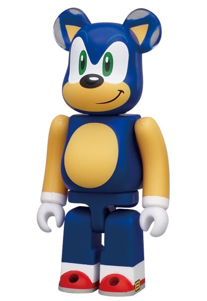 メディコム ベアブリック BE@RBRICK 100% [シリーズ 23] HERO ソニック 内袋未開封 カード有り 箱無し ♦︎４号店商品