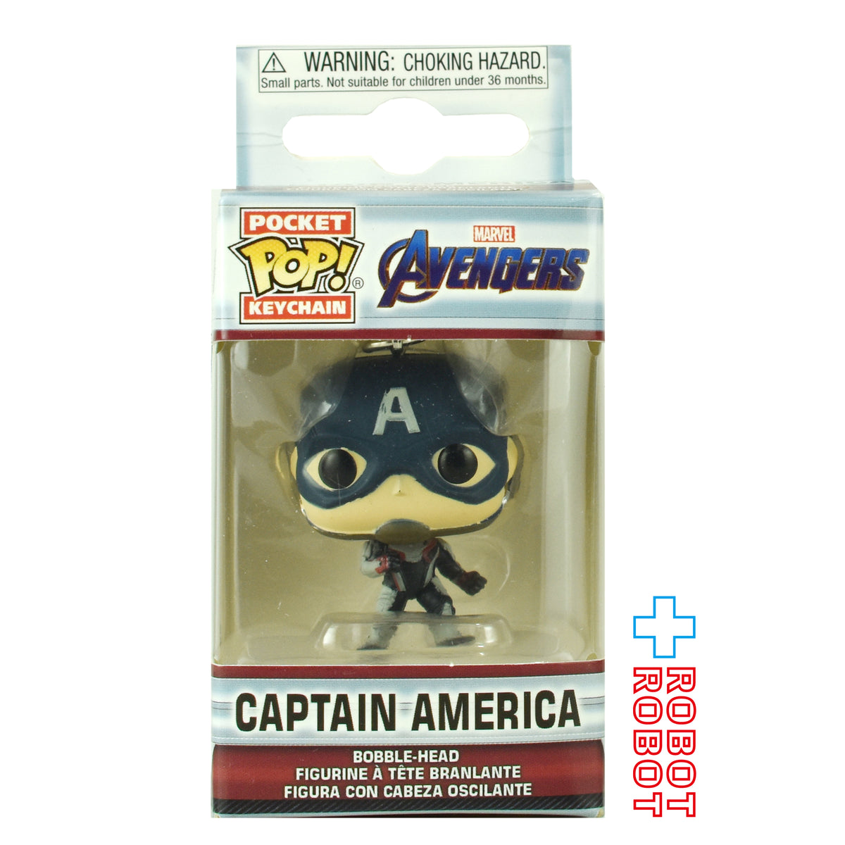 ファンコ マーベル アベンジャーズ エンドゲーム キャプテン・アメリカ ポケット POP! キーチェーン US版 箱入