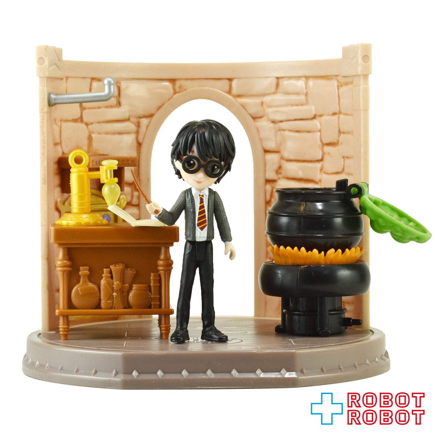 スピンマスター  ハリー・ポッター  マジカルミニ クラスルームセット ハリーと魔法薬学 箱付