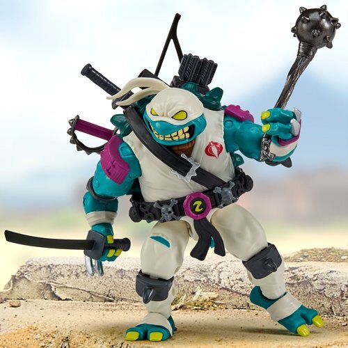 プレイメイツ ティーンエイジ・ミュータント・ニンジャ・タートルズ TMNT x G.I.ジョー スラッシュ as ストームシャドウ アクションフィギュア 未開封