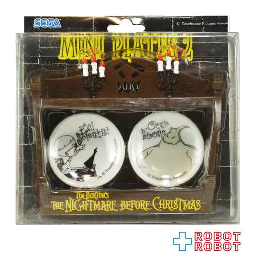 SEGA ナイトメアー・ビフォア・クリスマス フィンケルスタイン博士 ＆ ウギー・ブギー ミニプレート 小皿 1999 未開封
