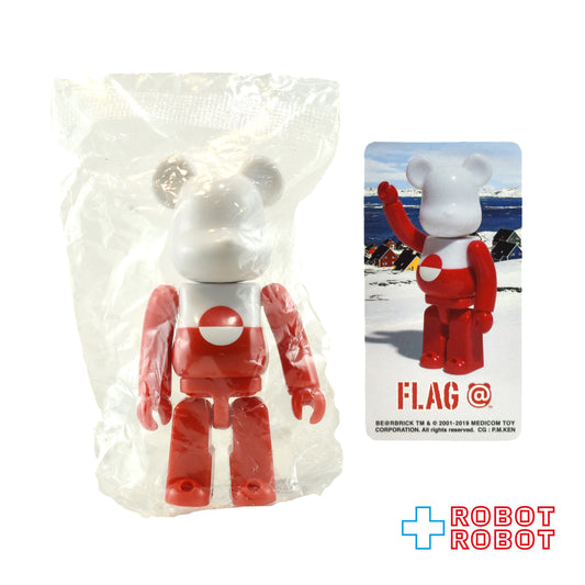 メディコム ベアブリック BE@RBRICK 100% [シリーズ38] FLAG グリーンランド 未開封 ♦︎４号店商品