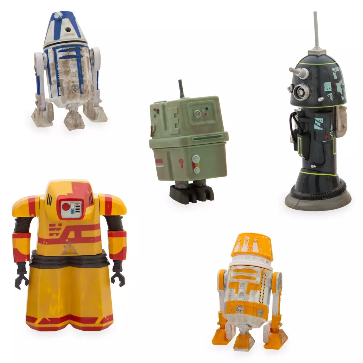 完売 スター・ウォーズ フィギュア5体 ドロイド・デポ・ドロイズ 特撮
