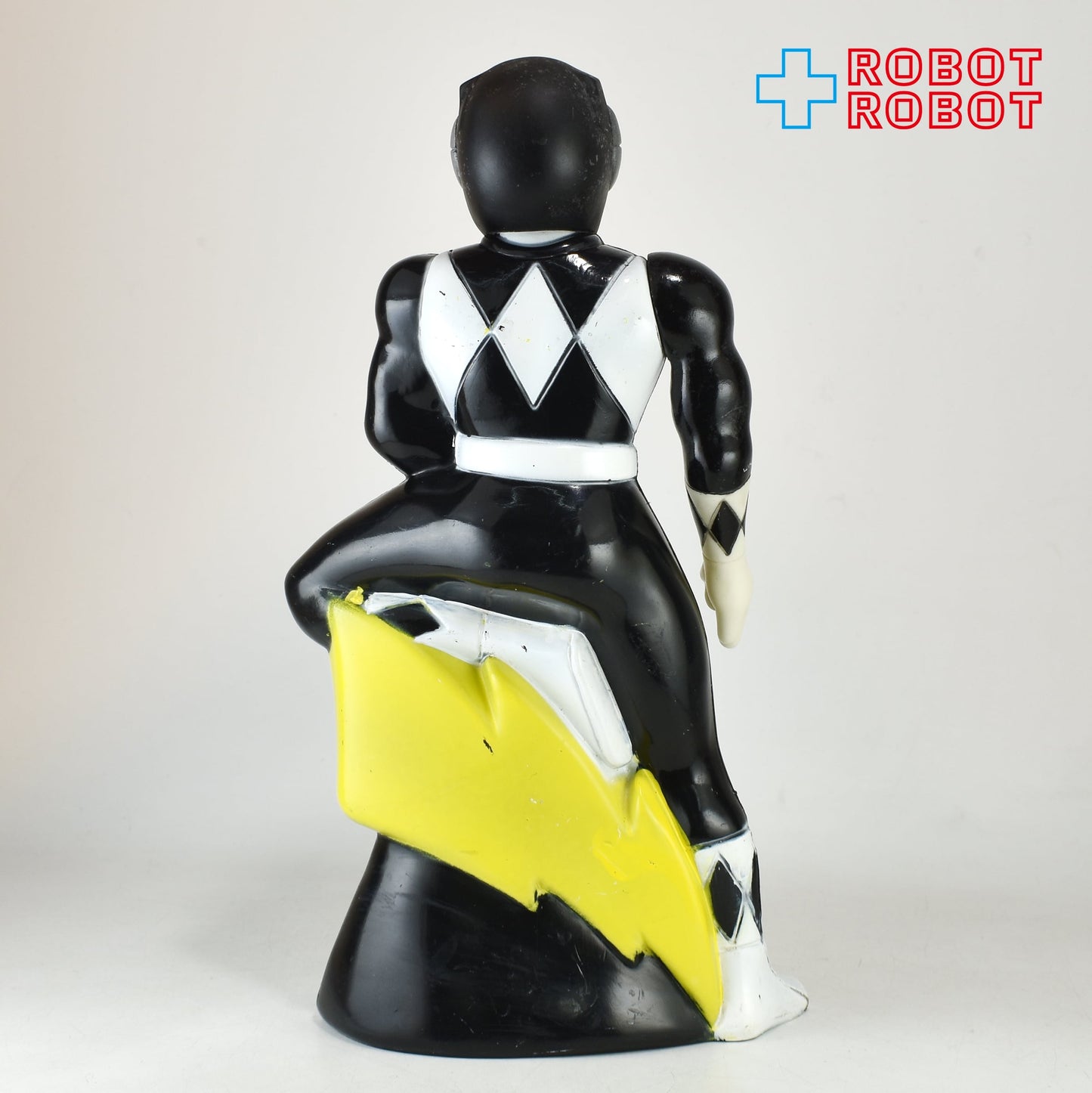 パワーレンジャー ブラック ソーキー バブルバスボトル フィギュア 1994