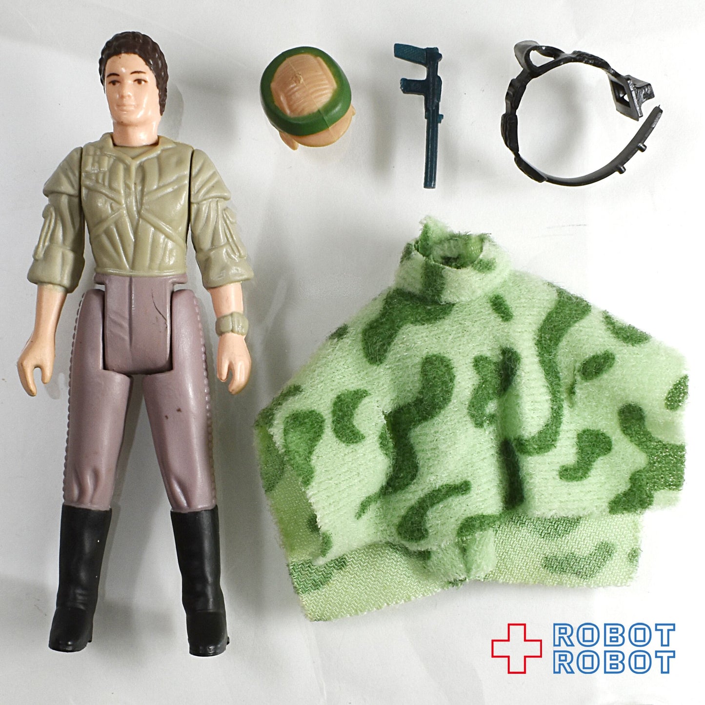 オールドケナー レイア・コンバットポンチョ アクションフィギュア 武器付完品 ルース