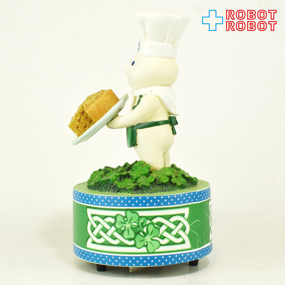 ピルズベリー ポッピンフレッシュ ドゥボーイ アイリッシュ・アイズ オルゴール フィギュアリン 2013 企業物