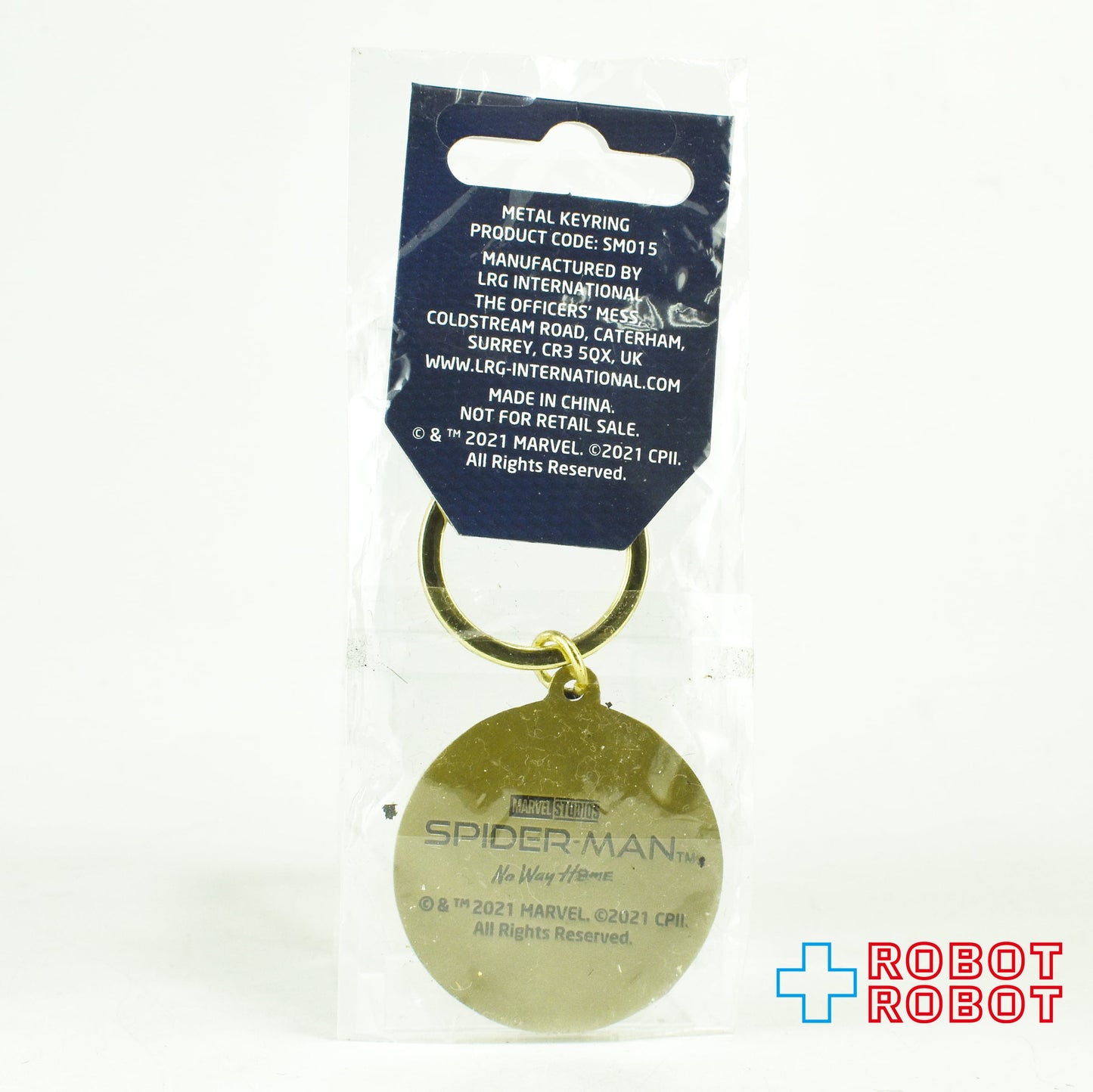 マーベル 映画 スパイダーマン ノー・ウェイ・ホーム メタルキーリング 2021