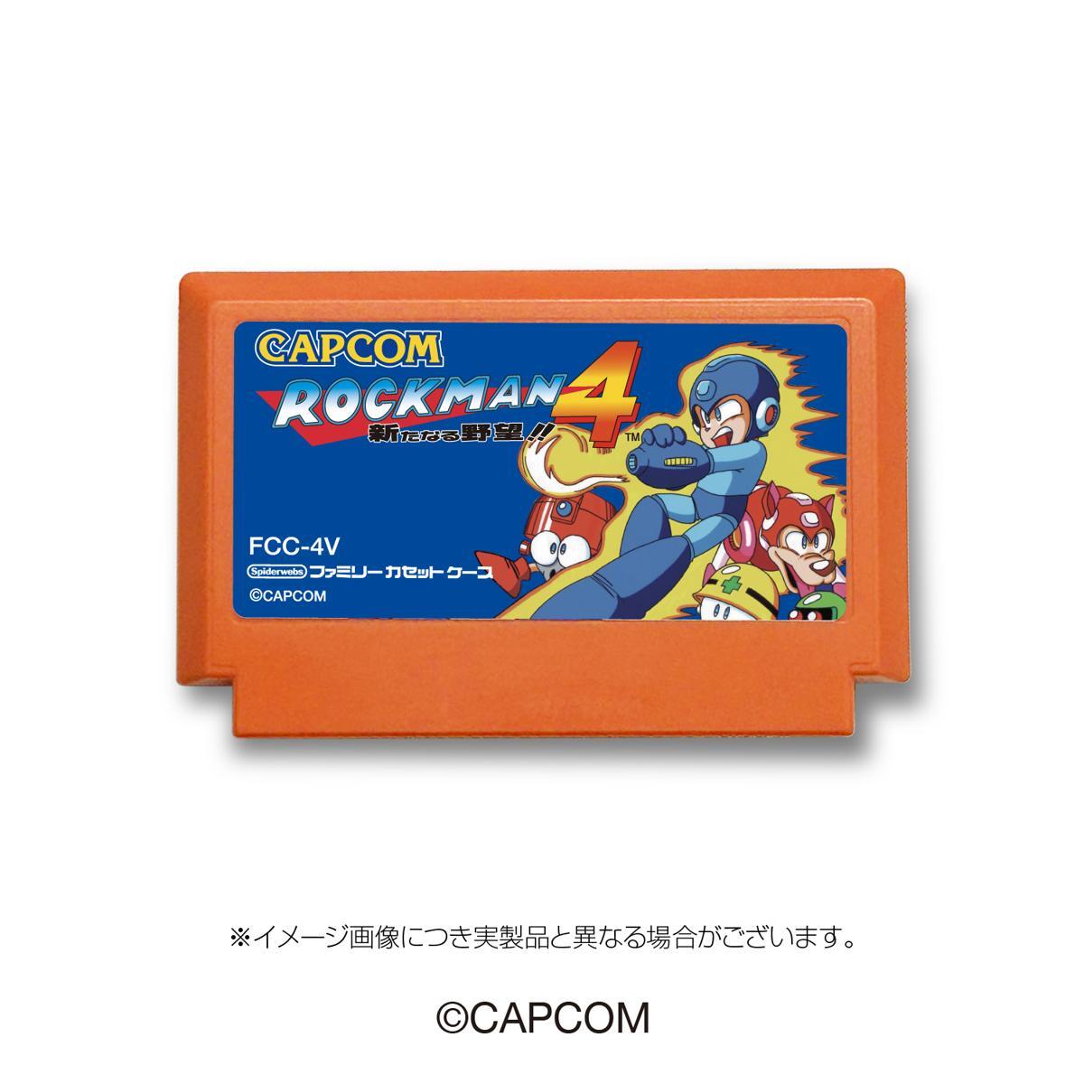 スパイダーウェブ ロックマン4 / ファミリーカセットケース 未開封