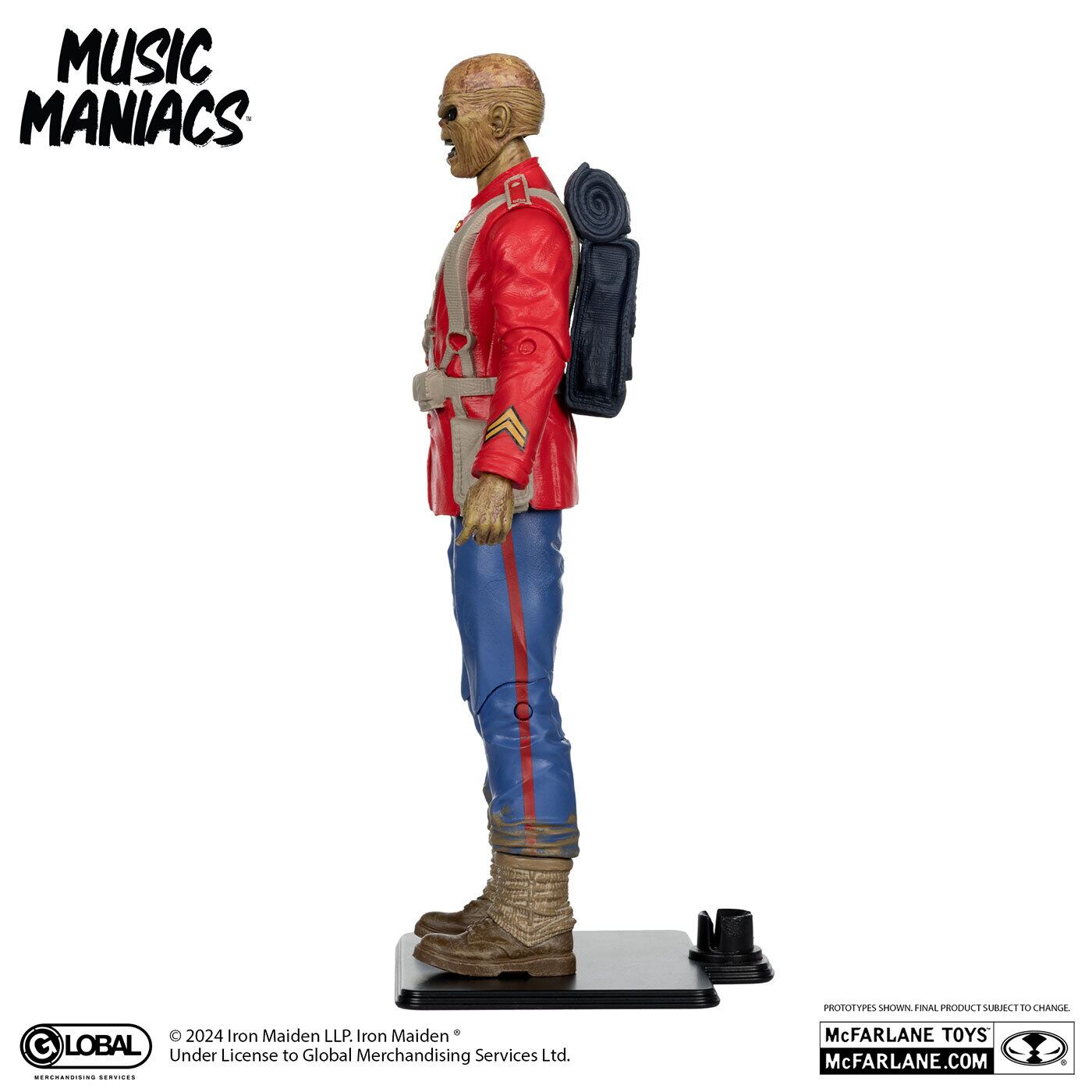 マクファーレン・トイズ ミュージックマニアックス メタル エディ・ザ・ヘッド (明日なき戦い) 6インチ アクションフィギュア 国内版 未開封