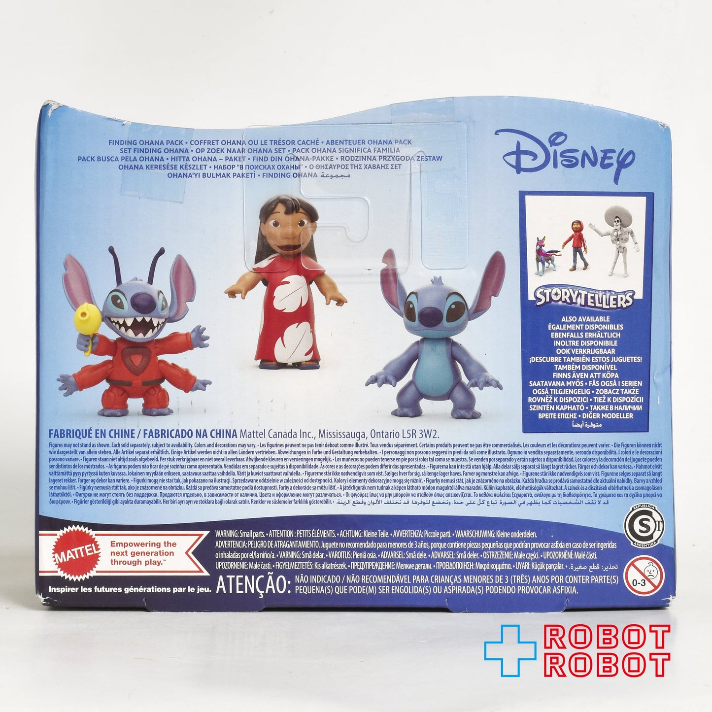 マテル ディズニー リロ&スティッチ ストーリー テラーズ  3パック 4インチ アクションフィギュア 未開封