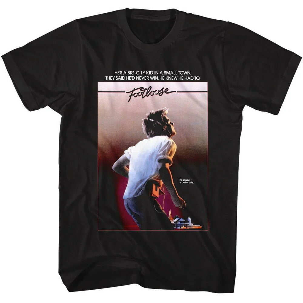 フットルース グラフィック Tシャツ ブラック アメリカンクラシックス