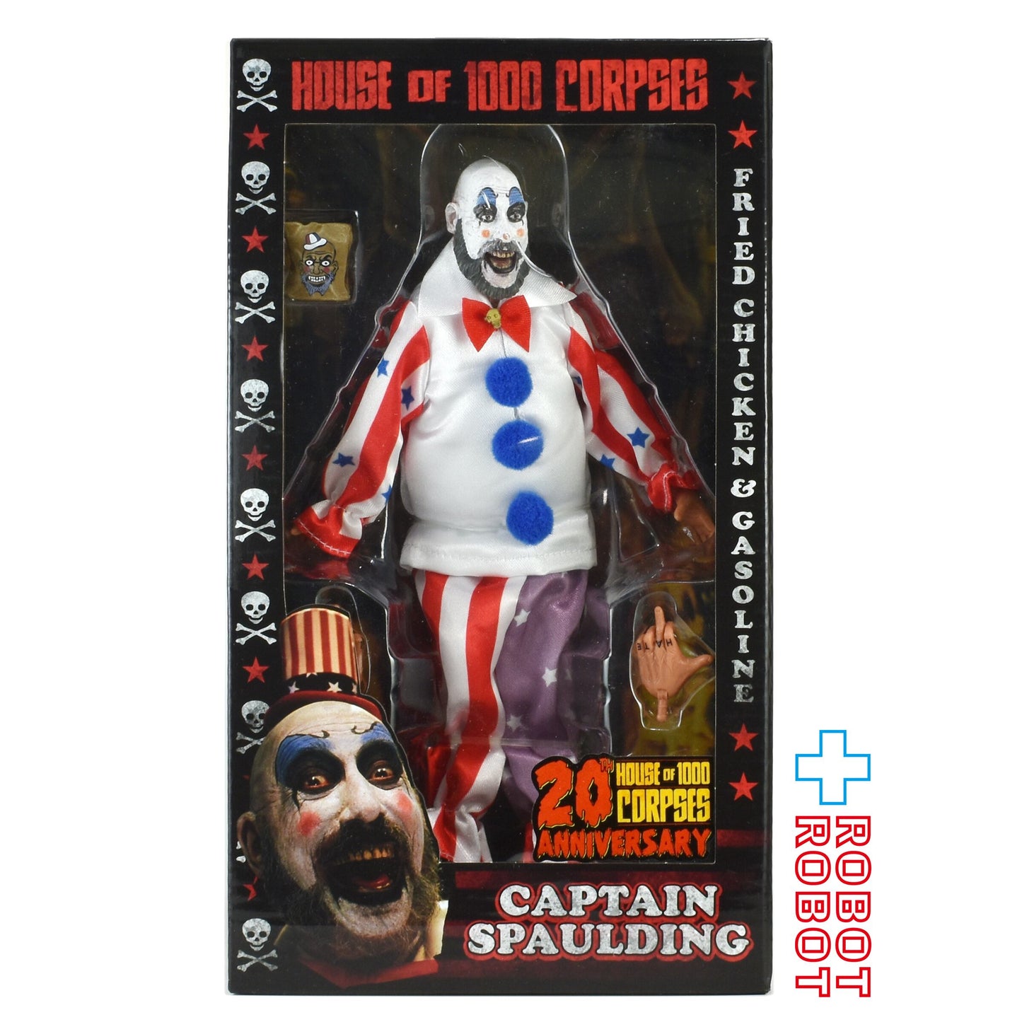 ネカ マーダー・ライド・ショー 20周年 キャプテン・スポールディング 8インチ アクションドール 未開封