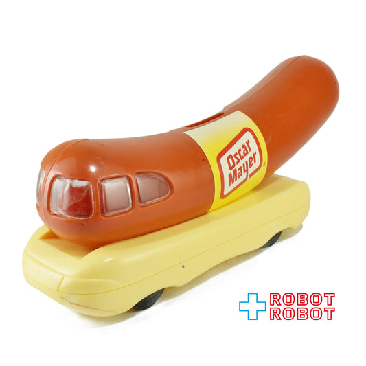 オスカーマイヤーのソーセージ カー貯金箱 1993 CHINA クリア窓