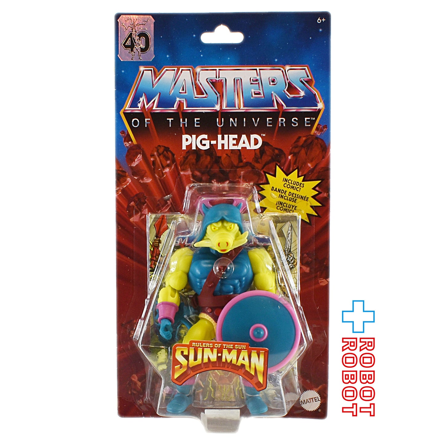 マテル MOTU マスターズ・オブ・ザ・ユニバース オリジンズ  ピッグヘッド 5.5インチ アクションフィギュア 未開封