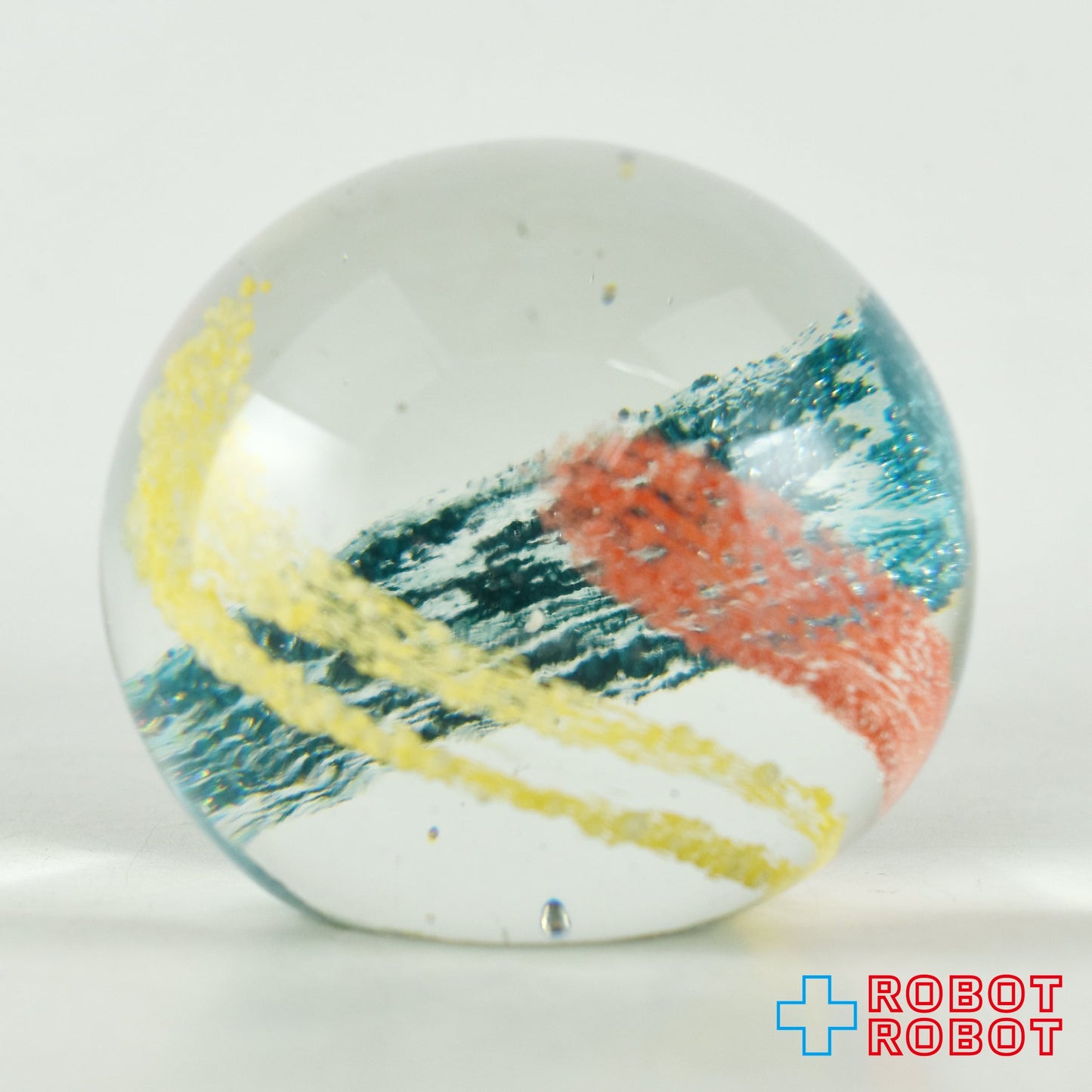 ムラーノガラス 渦巻き模様 ペーパーウェイト 1960年代