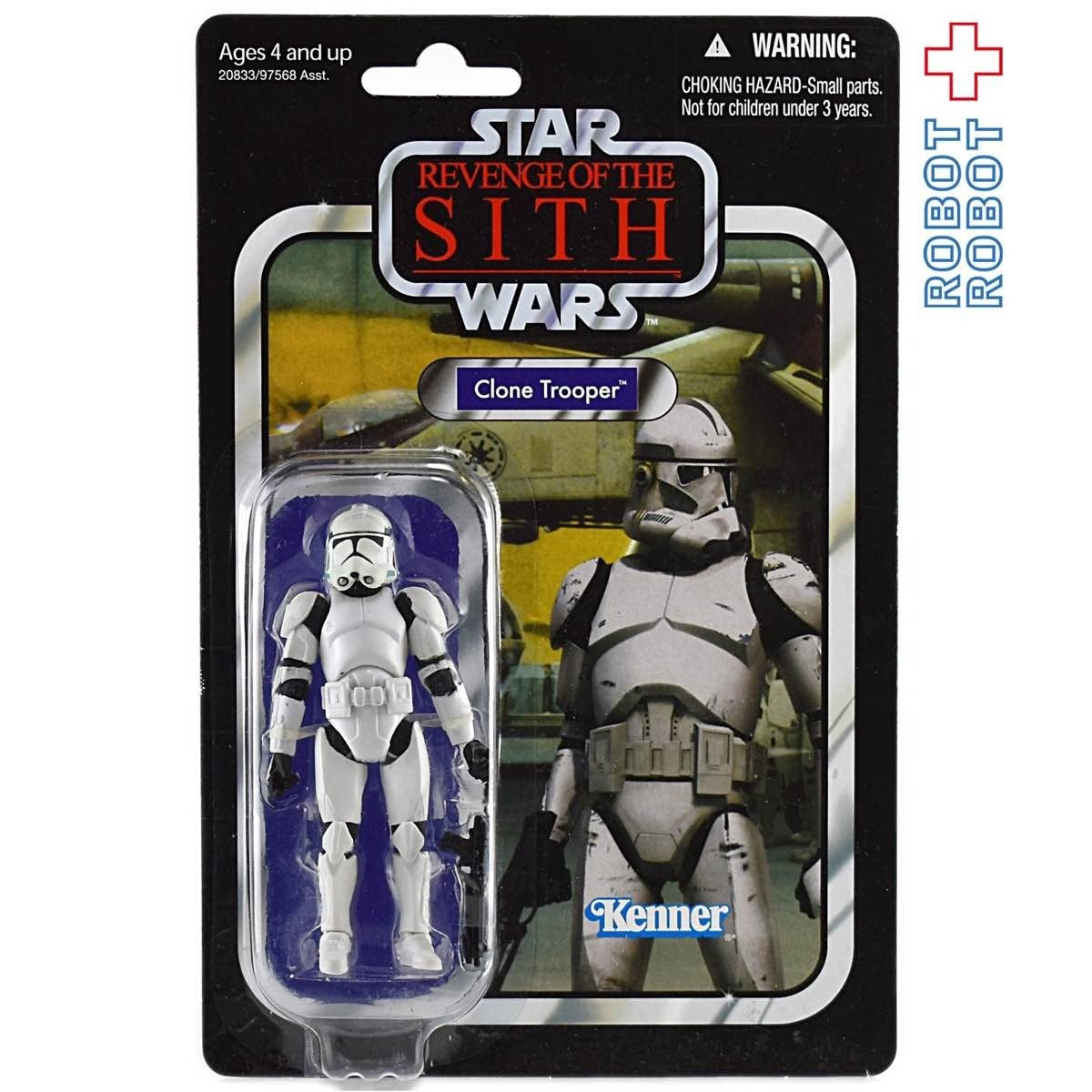 スター・ウォーズ VC 15 クローン・トルーパー [ROTS] ヴィンテージコレクション 3.75インチ アクションフィギュア 未開封 オファー無し/パンチド