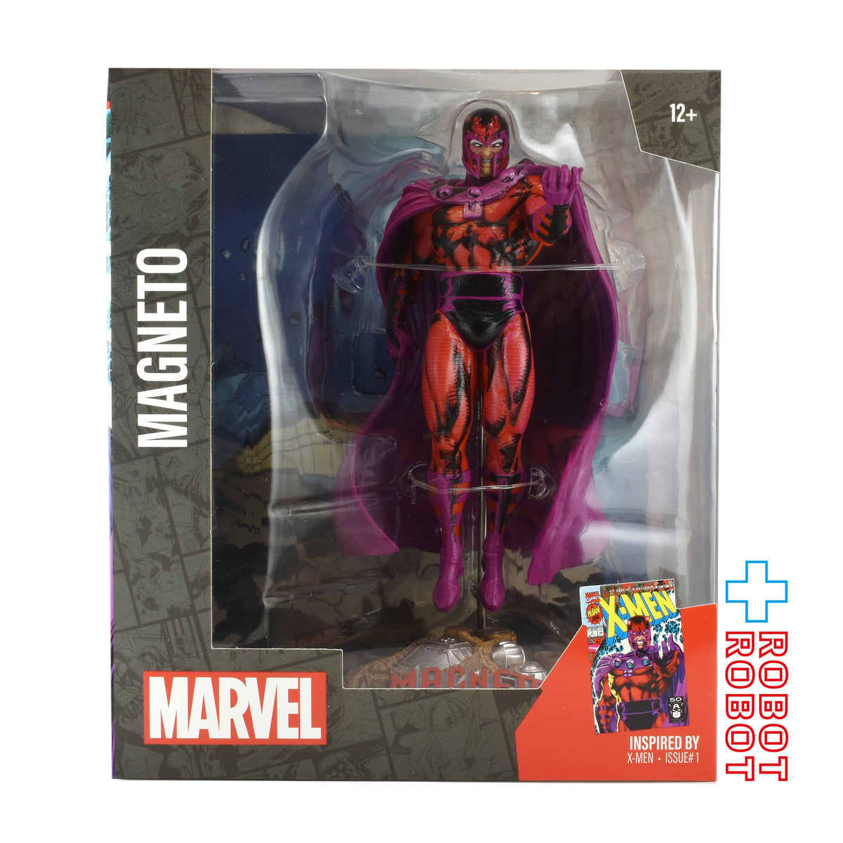マクファーレン・トイズ マーベル シーン・フィギュア #010 マグニートー ジム・リー／X-MEN Vol.2 #11/6 スタチューフィギュア 未開封