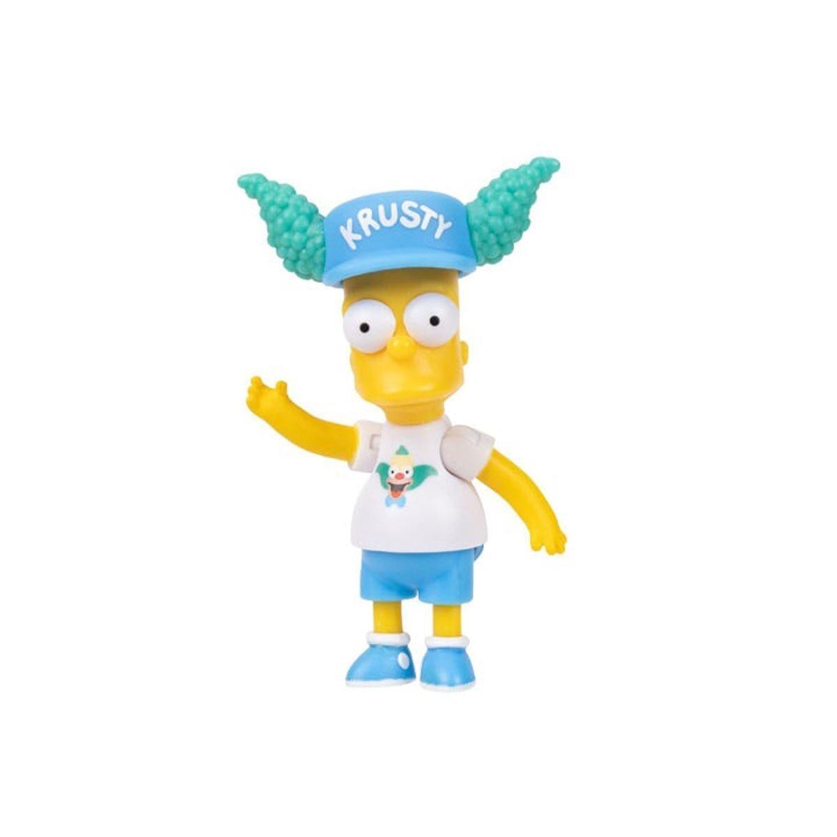 シンプソンズ 2024 バート・シンプソン with  クラスティ・ザ・クラウン ハット 2.5インチ アクションフィギュア 未開封