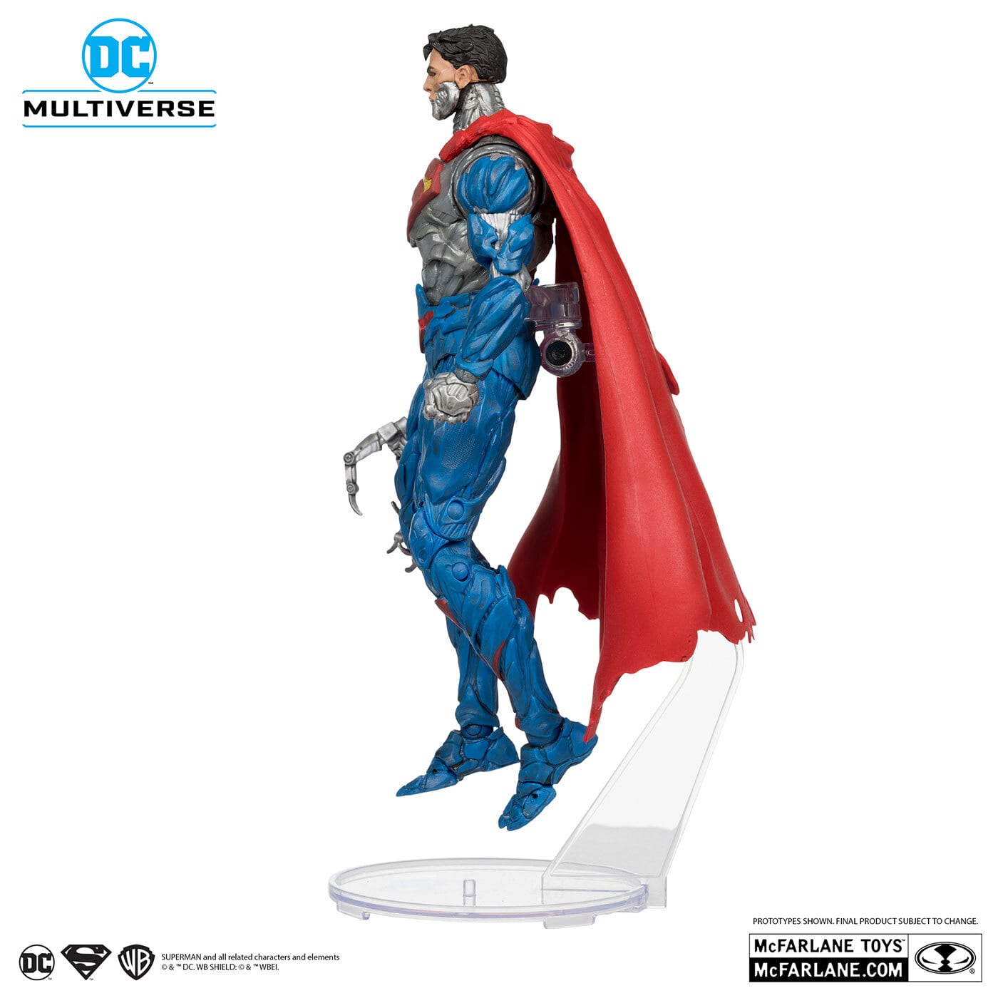 マクファーレン・トイズ DCマルチバース コミック The New 52 #277 サイボーグスーパーマン 7インチ アクションフィギュア 国内版 未開封