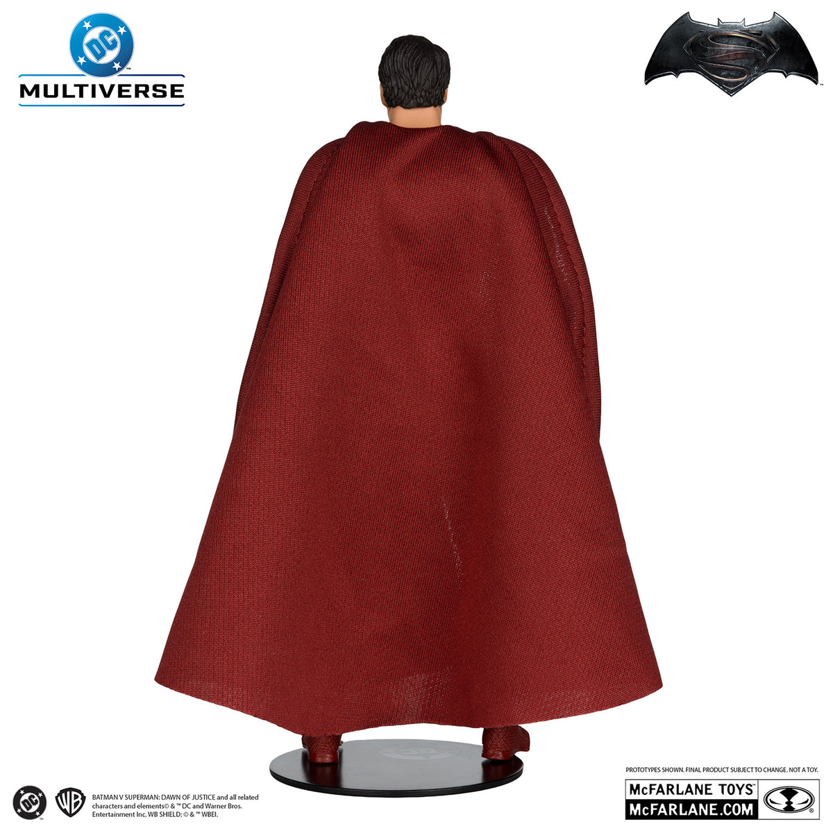 DC マルチバース 映画 バットマン vs スーパーマン ジャスティスの誕生 #337 スーパーマン (ヒートビジョン) 7インチ アクションフィギュア 国内版 未開封