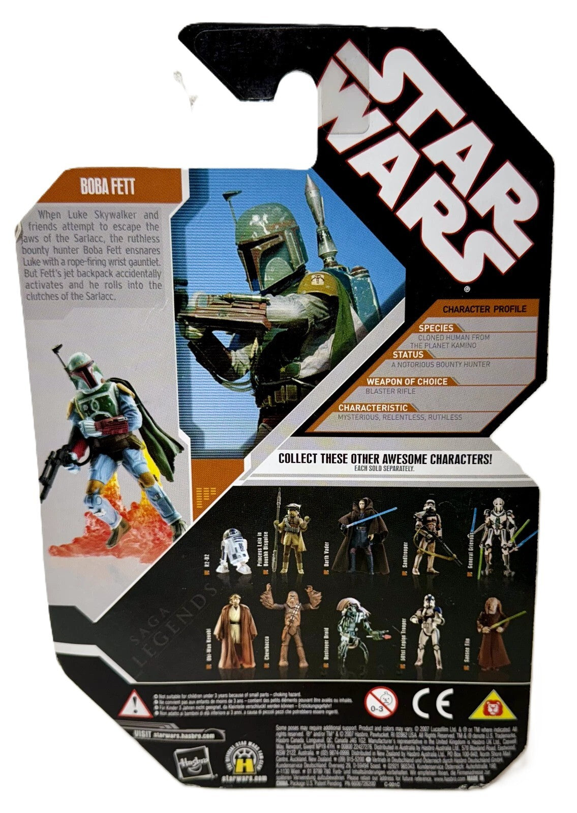 スター・ウォーズ 30th SAGA Legends ボバ・フェット アクションフィギュア MOC