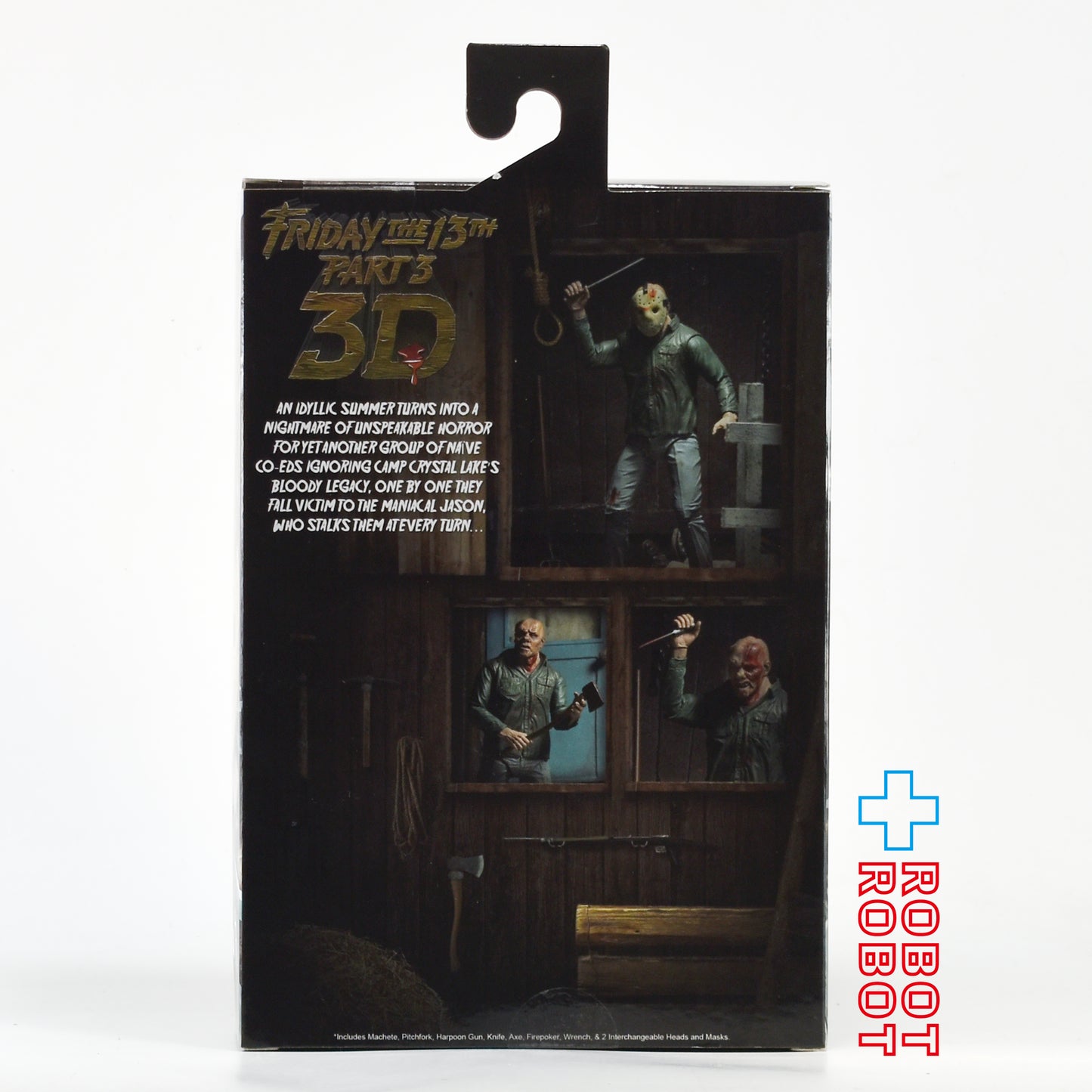 NECA 13日の金曜日 PART3 ジェイソン 7インチ アルティメット アクションフィギュア 開封箱入
