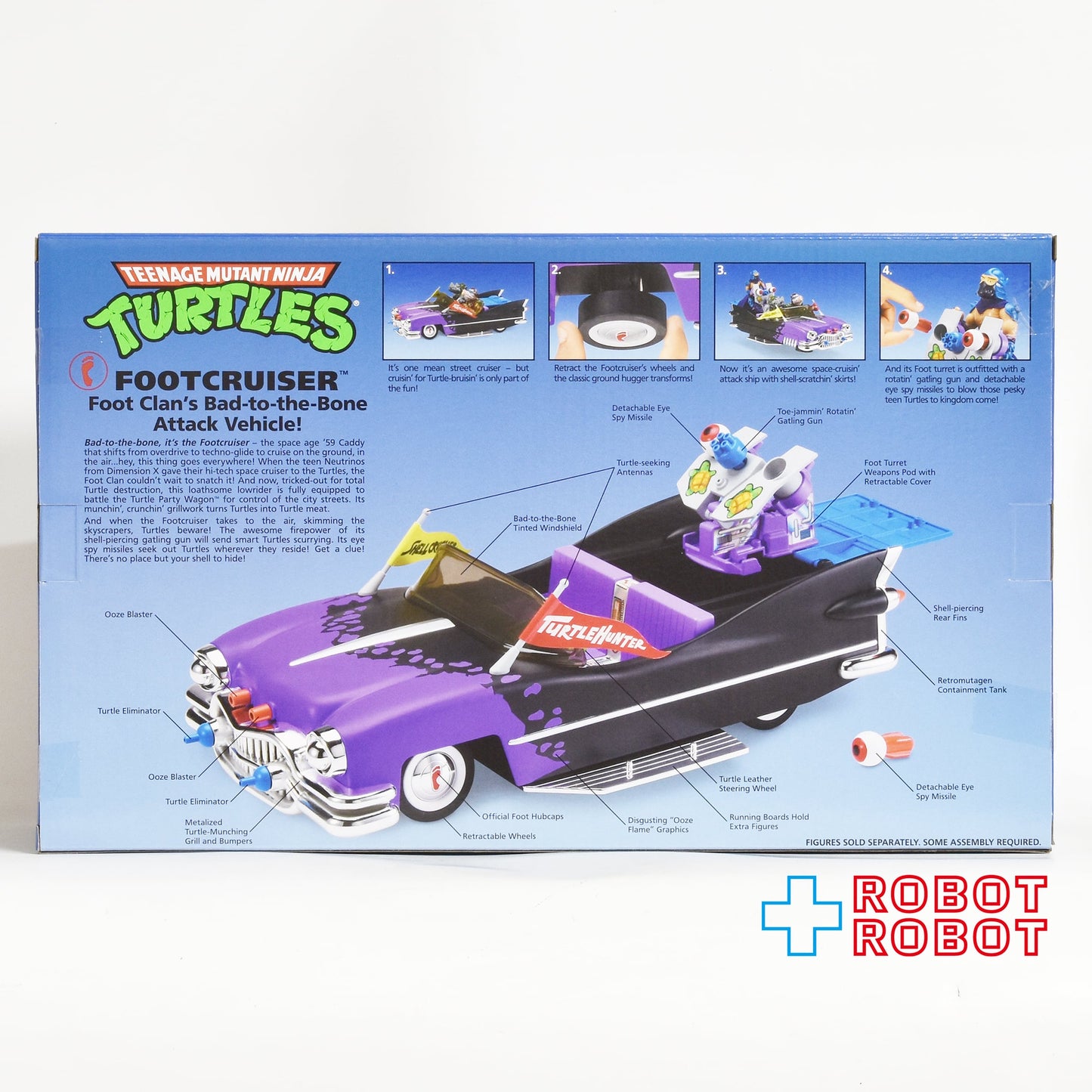 プレイメイツ ティーンエイジ・ミュータント・ニンジャ・タートルズ フットクルーザー 2025 未開封