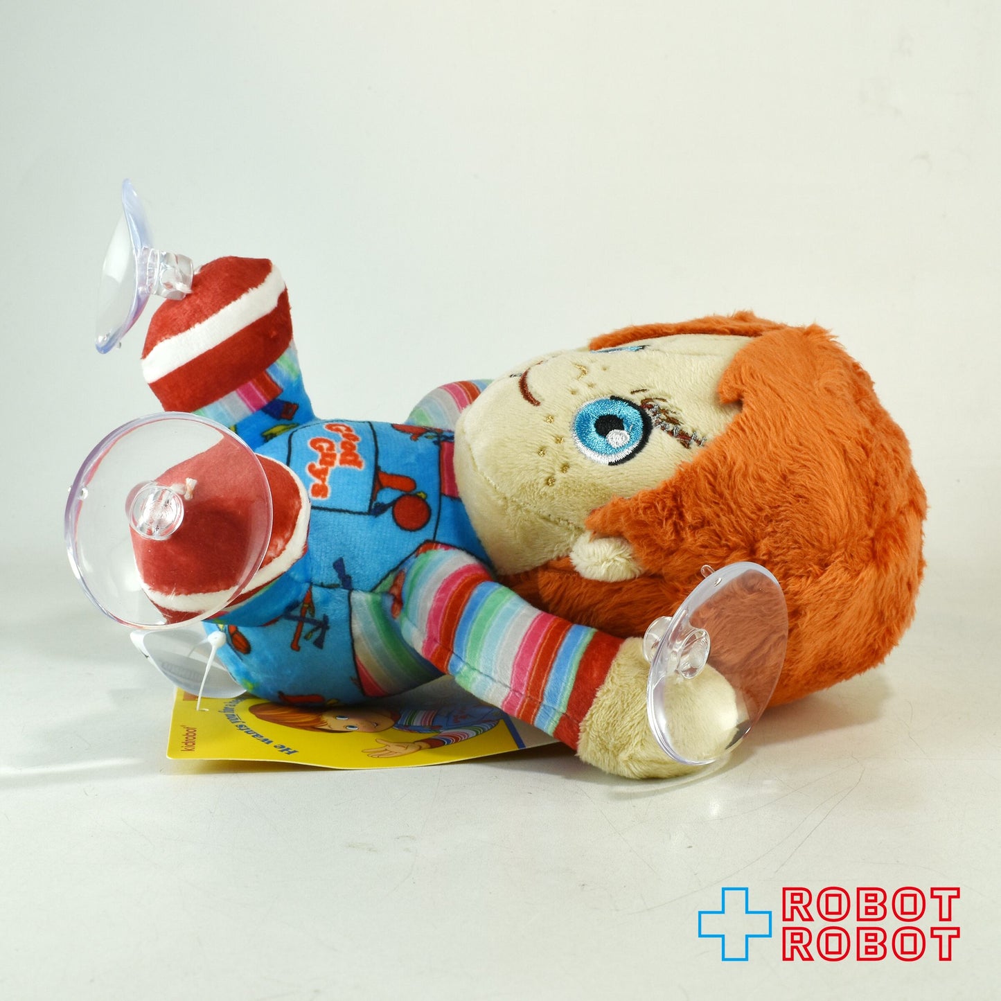 キッドロボット チャイルド・プレイ2 チャッキー 吸盤付ぬいぐるみ人形 紙タグ付き