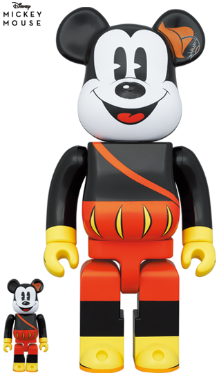 メディコム BE@RBRICK ベアブリック 100% & 400% ミッキーマウス The Bard 未開封 ♦︎４号店商品 - ROBOTROBOT