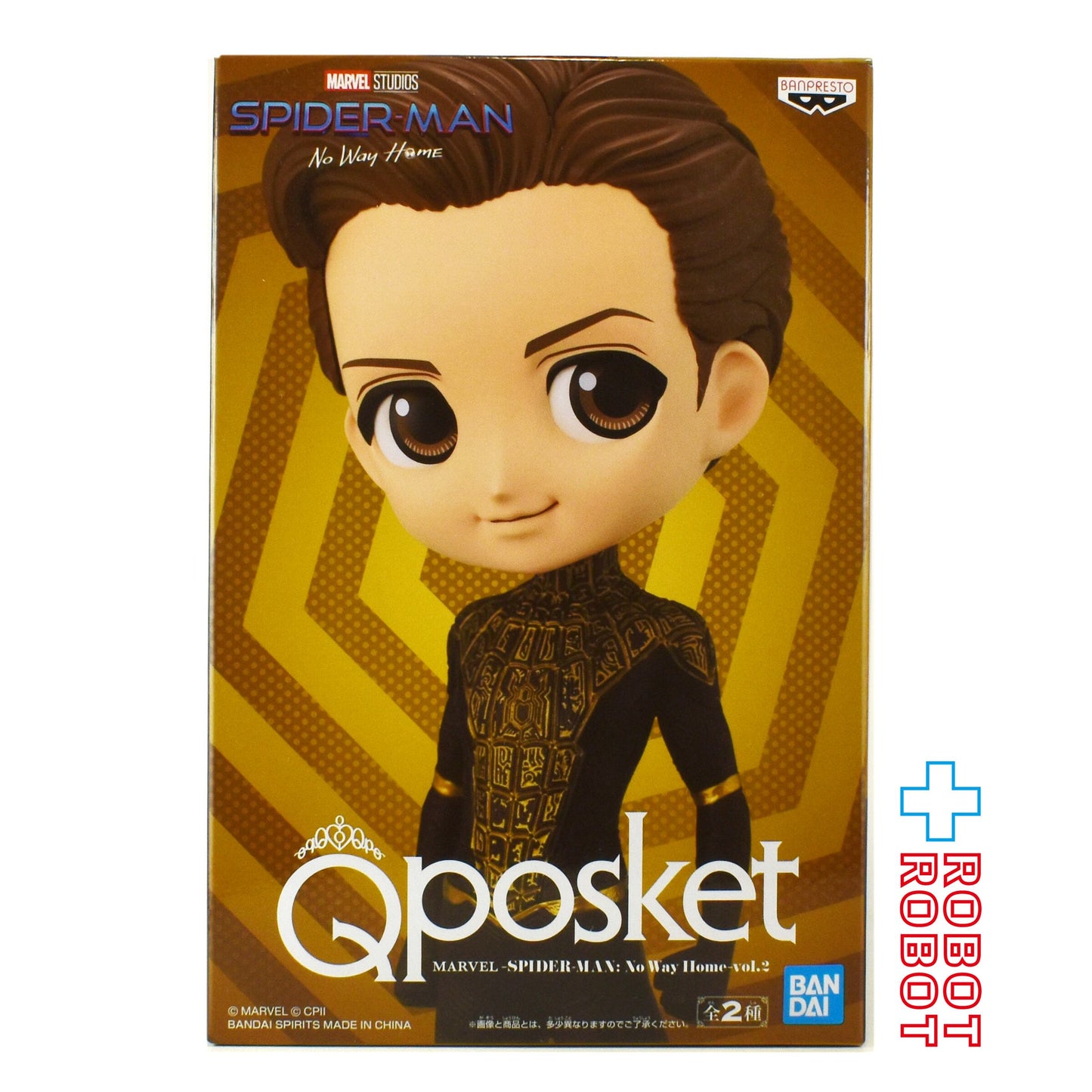Qpsoket Qポスケット スパイダーマン ノー・ウェイ・ホーム vol.2 スパイダーマン B フィギュア 未開封