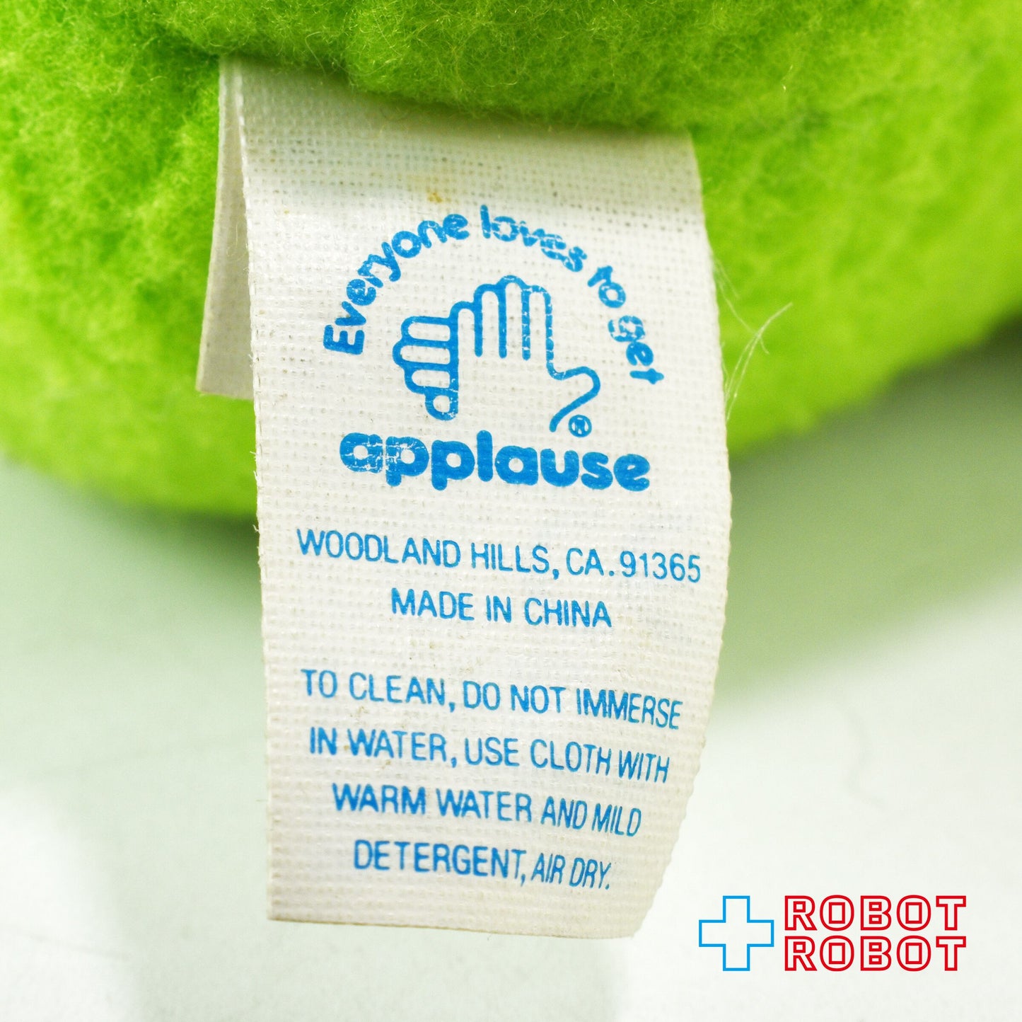 アプローズ マペッツ カーミット 32cm ベンダブルぬいぐるみ人形 プラタグ付き