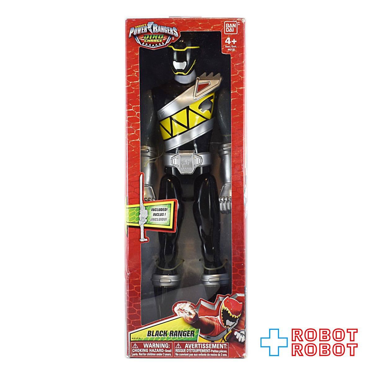 バンダイ パワーレンジャー ブラックレンジャー 12インチ アクションフィギュア １号店商品