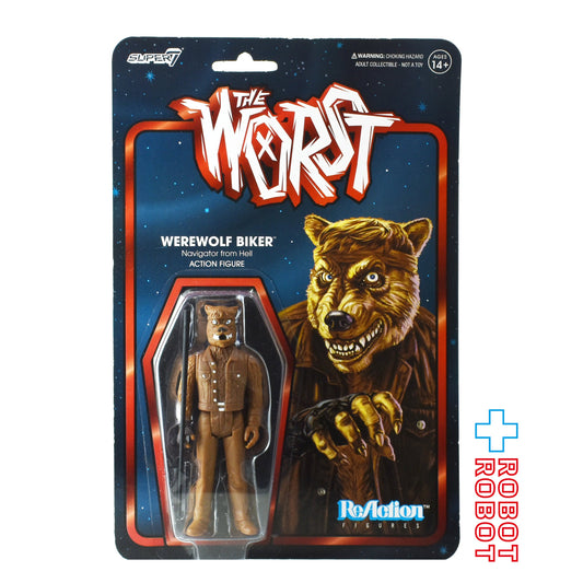 リ・アクション ザ・ワースト ウェアウルフバイカー（スカム・スクワッド Ver.） 3.75インチ アクションフィギュア 未開封
