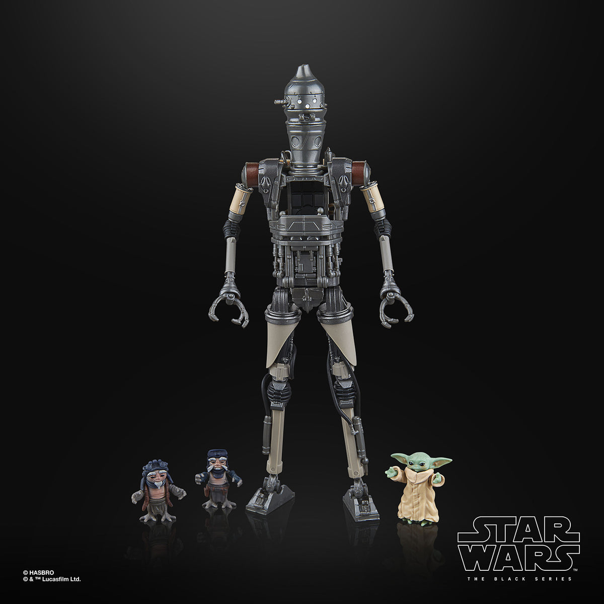 スター・ウォーズ ブラックシリーズ #MAN41 IG-12 & グローグー [マンダロリアン] 6インチ アクションフィギュア US版 未開封