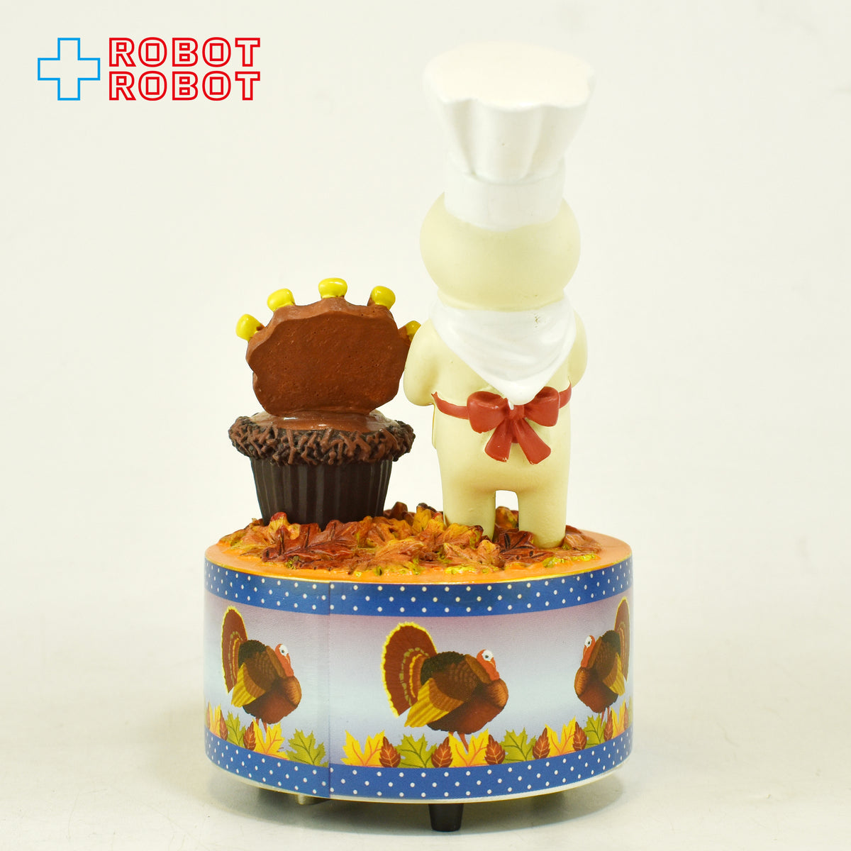 ピルズベリー ポッピンフレッシュ ドゥボーイ サンクスギビング オルゴール フィギュアリン 2013 企業物