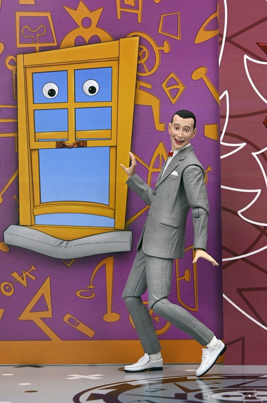 ネカ ピーウィーのプレイハウス ピーウィー・ハーマン アルティメット 7インチ アクションフィギュア 未開封