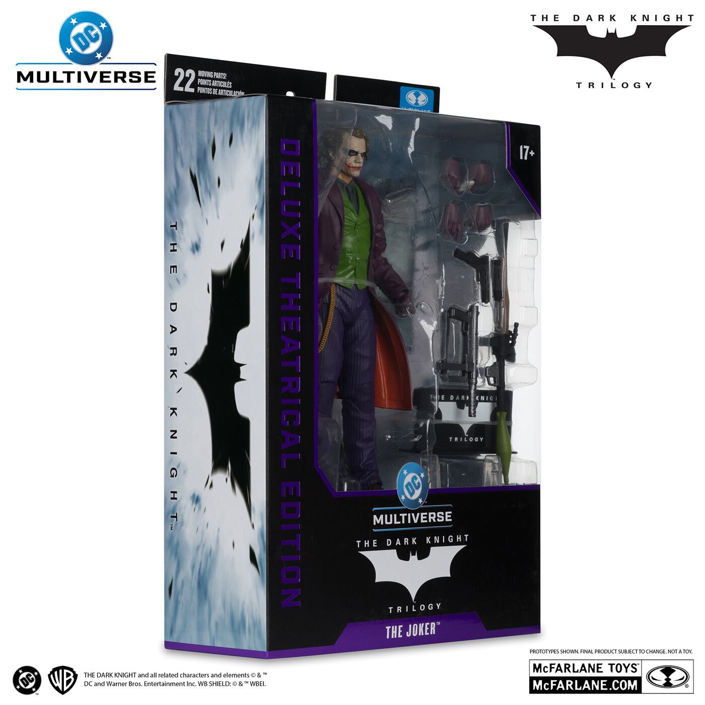 DC マルチバース ダークナイト・トリロジー ジョーカー デラックス・シアトリカル・エディション 7インチ アクションフィギュア 国内版 未開封