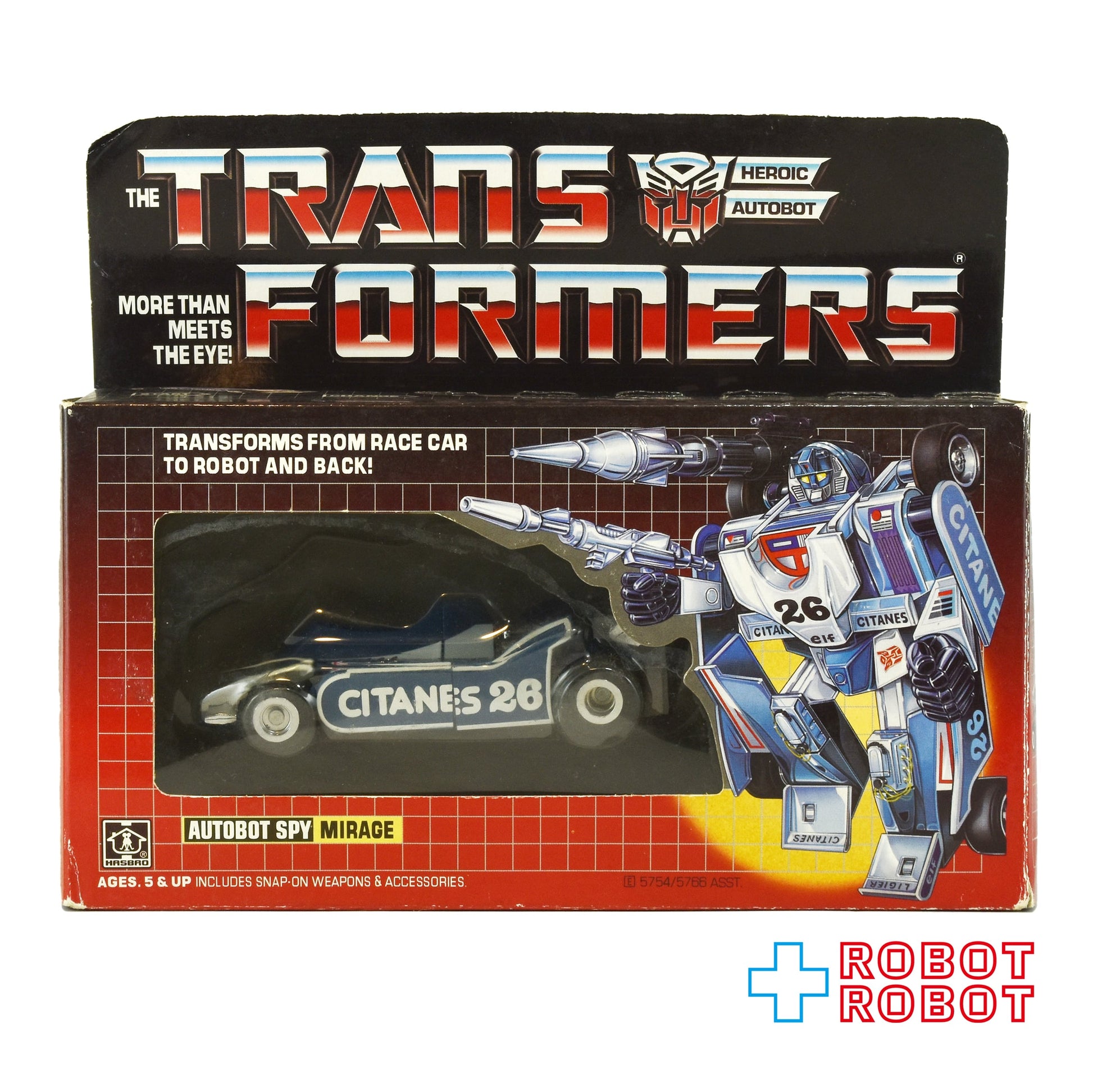 ??KO トランスフォーマー G1  ヒロイック オートボット スパイ ミラージュ 未開封 １号店商品 - ROBOTROBOT